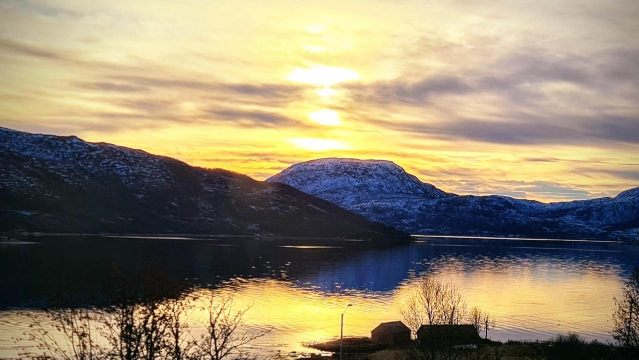 Cabin Magic On Senja, Atmosphere Like A Fairytale Botnhamn Buitenkant foto